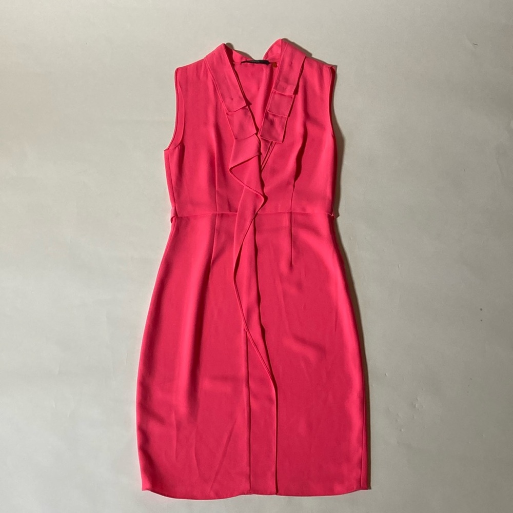 Tahari Pink Sleeveless Dress size 2 NWOT